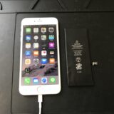 iPhone 6Plusバッテリー交換2018-03-13