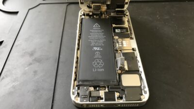 iPhone5sバッテリー交換2018-03-16
