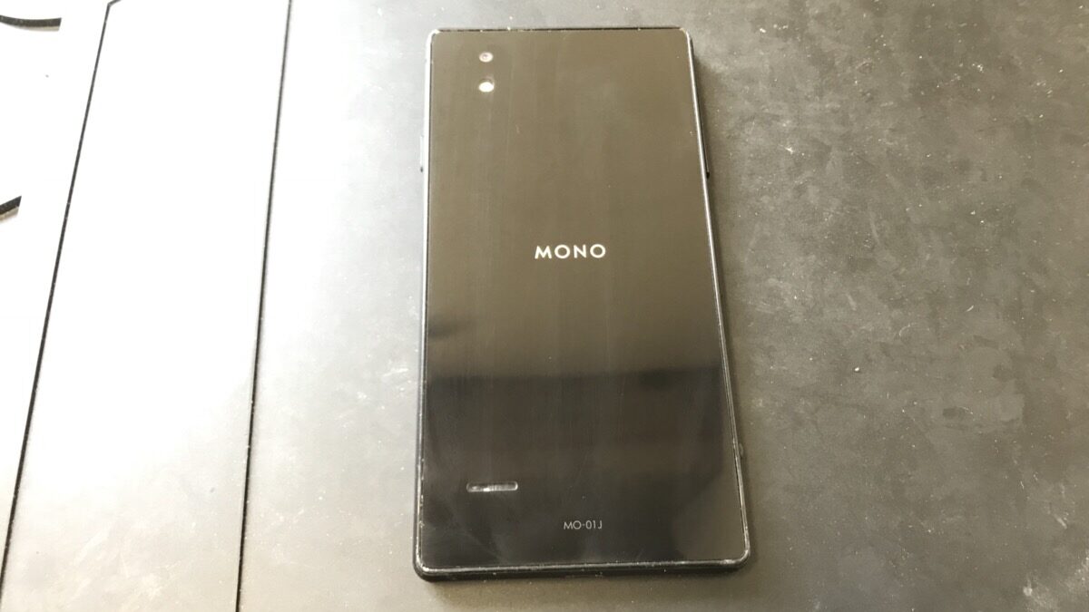 mono(mo-01j)の電源ボタン修理