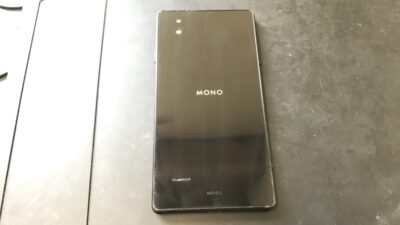 mono(mo-01j)の電源ボタン修理