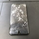 大きい画面のiPhone7Plusガラス割れ修理もお任せ下さい！
