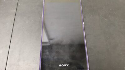 【XPERIA】久しぶりに起動したらタッチ操作ができなくなっていた