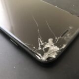 iPhone7の画面交換。ガラス割れと液晶破損の違いについて