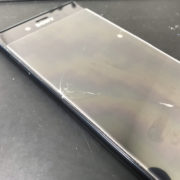 画面修理前のXPERIA XZ