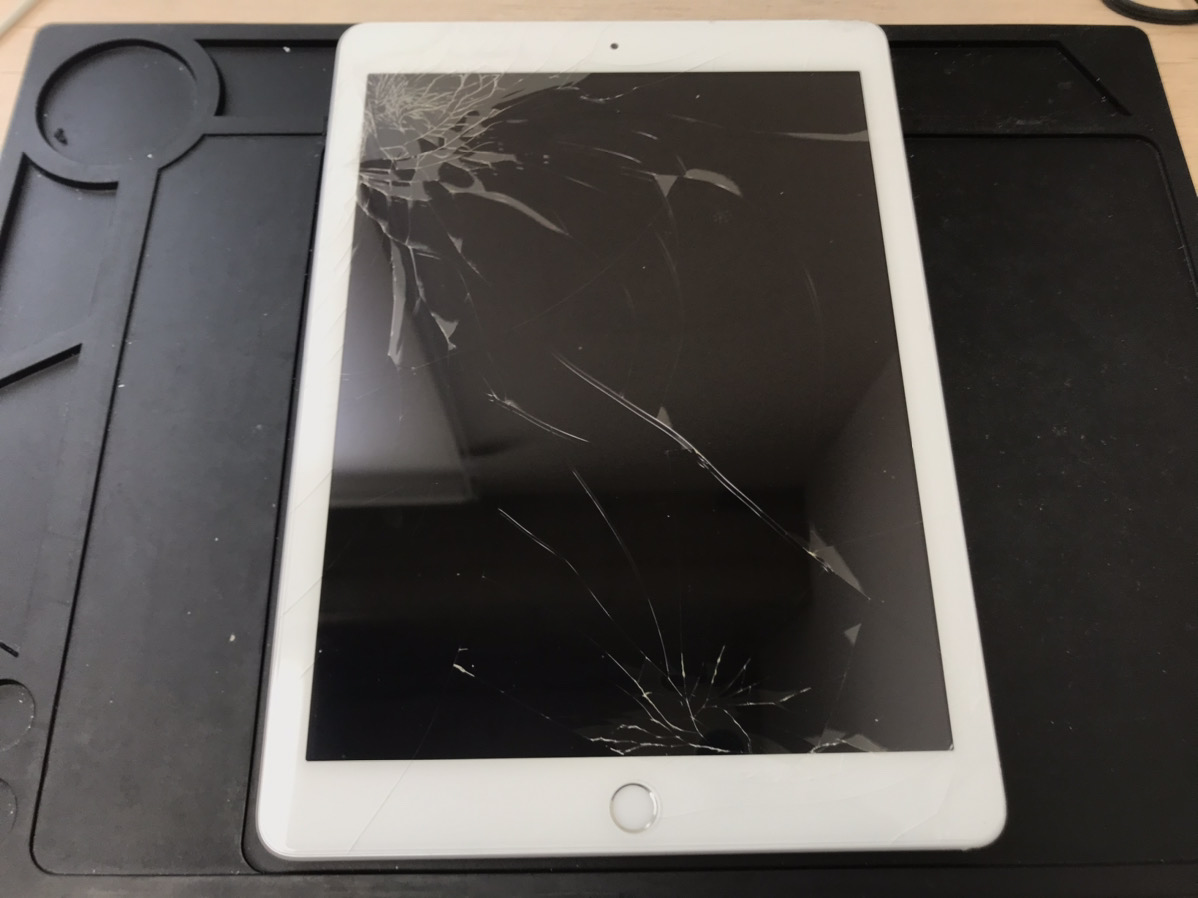 iPad(第6世代)の画面割れもクイックリペアプラス鹿児島店で即日修理！