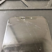 修理前のiPhoneX