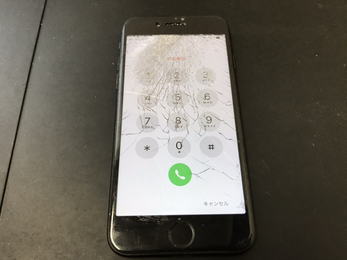 【iPhone画面交換】これは「ガラス割れ修理？」「液晶破損？」