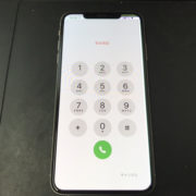 画面修理前のiPhoneXSMax