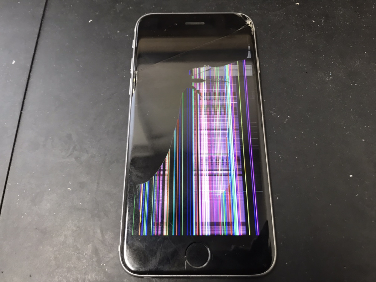 【iPhone6s】液晶が壊れたときに気を付けたいこと