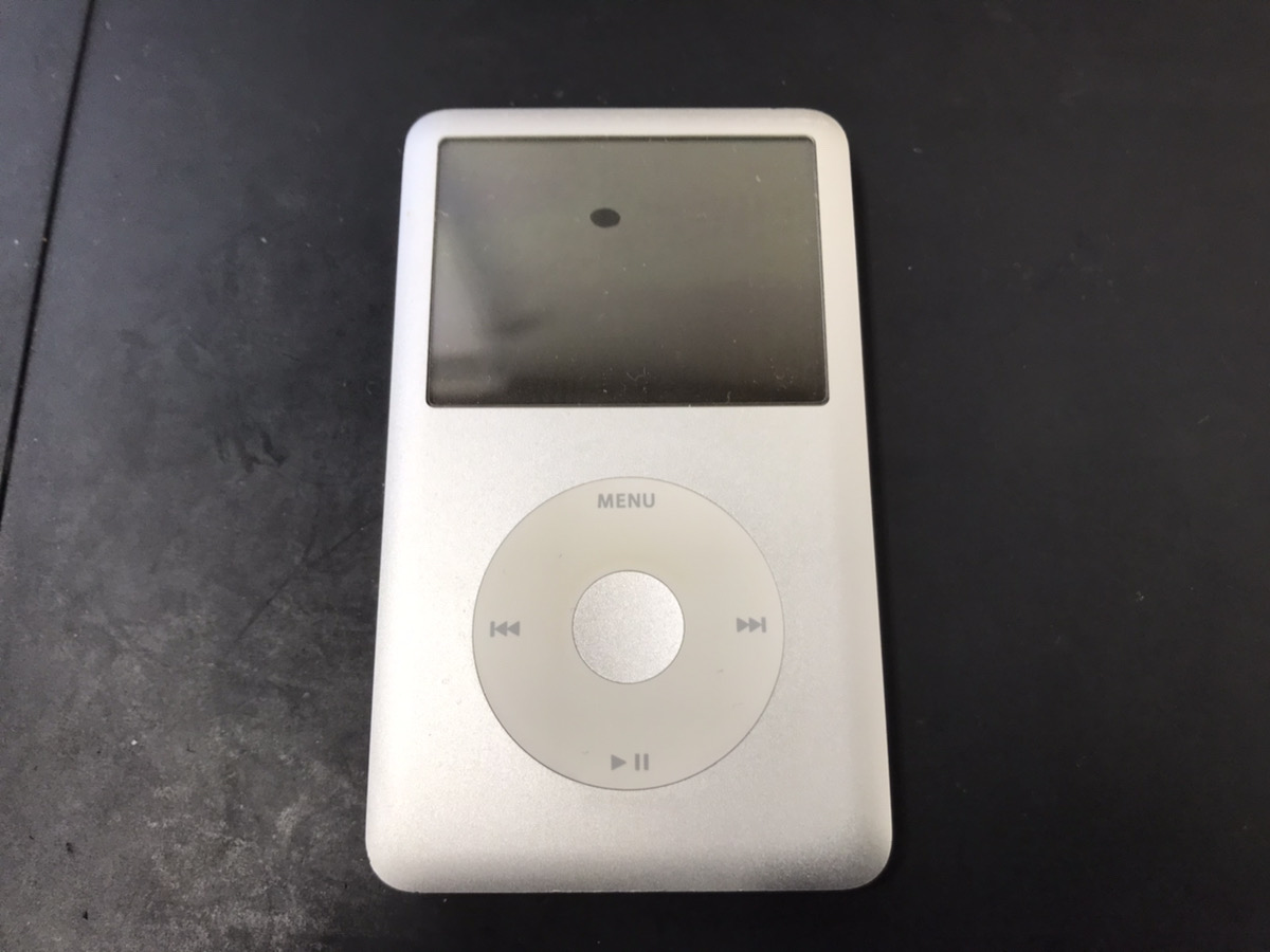 【iPod Classic】液晶に黒いシミが出てきたら注意が必要！？