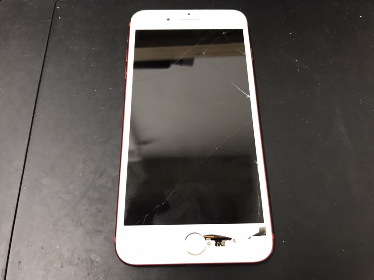 【iPhone7Plus】画面が割れてタッチ操作ができなくなった