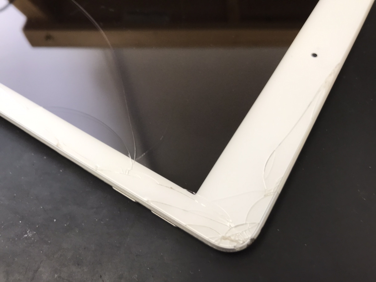 iPad6のガラス割れ修理にかかる作業時間は？