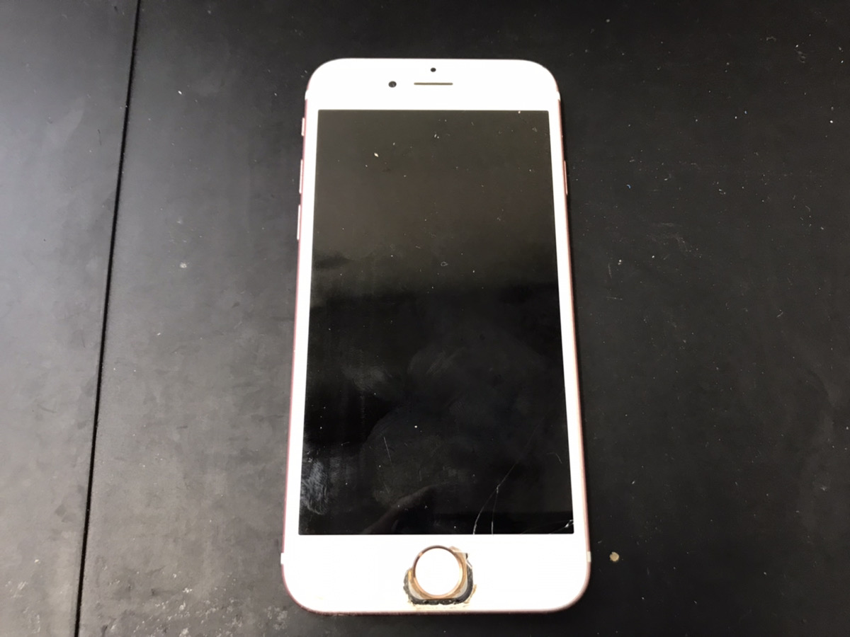 【iPhone6s】画面が割れたまま使っていたらホームボタンが使えなくなった