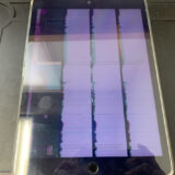液晶の表示に問題が起きているiPad第9世代の修理依頼