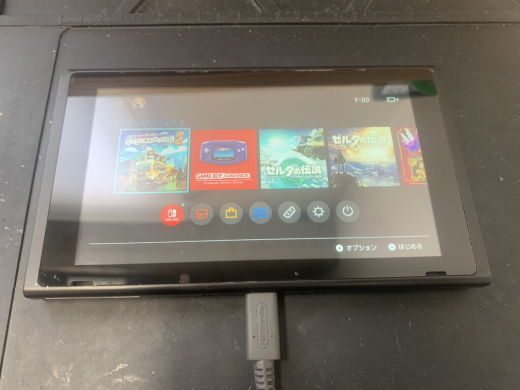 無事復旧したNintendo Switch