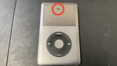 充電中にしか起動しなくなったiPod Classicの故障原因がコチラ