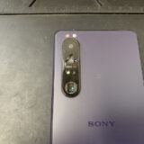 カメラレンズが割れているXperia1Ⅲ