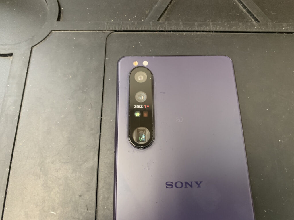 カメラレンズ交換後のXperia1Ⅲ