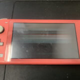 液晶が壊れているスイッチライト