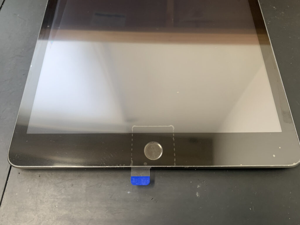 画面交換後のiPad第9世代