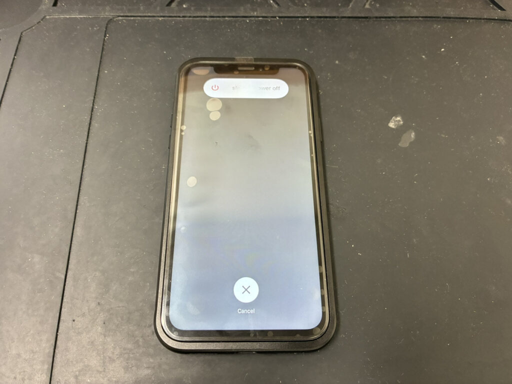 画面交換後のiPhoneXS