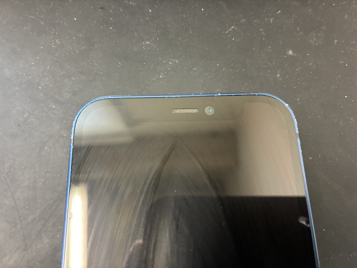 イヤースピーカーが壊れているiPhone12mini