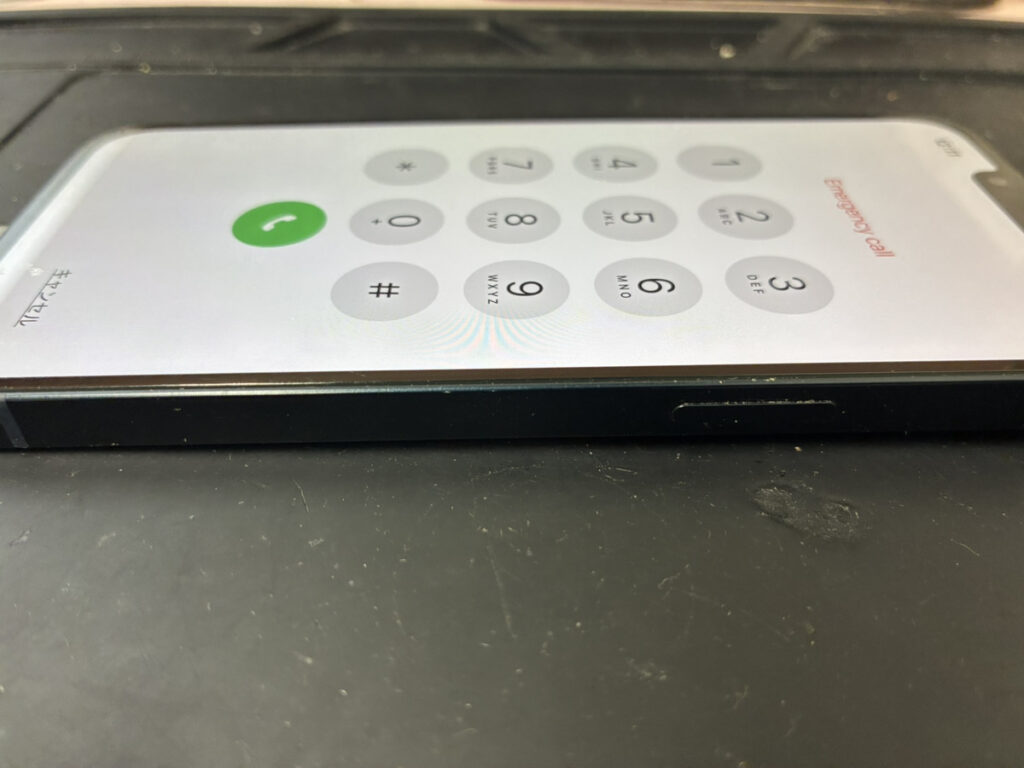 バッテリー交換後のiPhone13