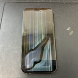 液晶が壊れて操作不能になったiPhone15Proの画面交換修理