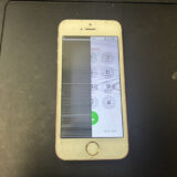 液晶が壊れている初代iPhoneSE