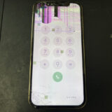 画面が壊れているiPhone12Pro