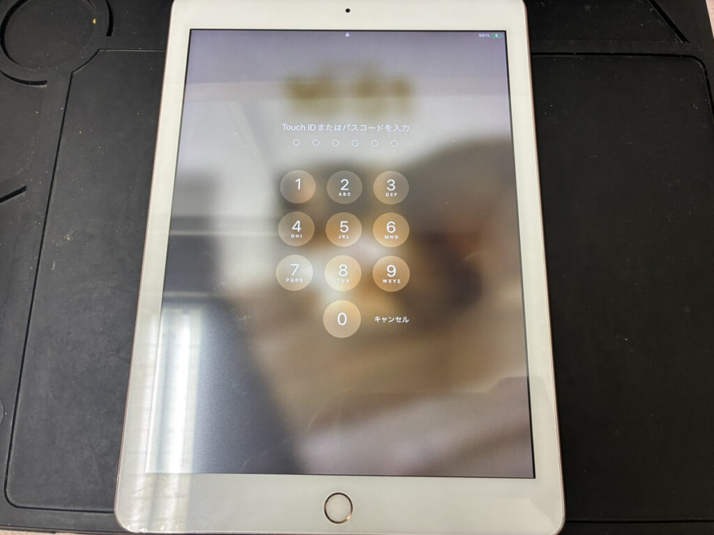 画面修理後のiPad第6世代