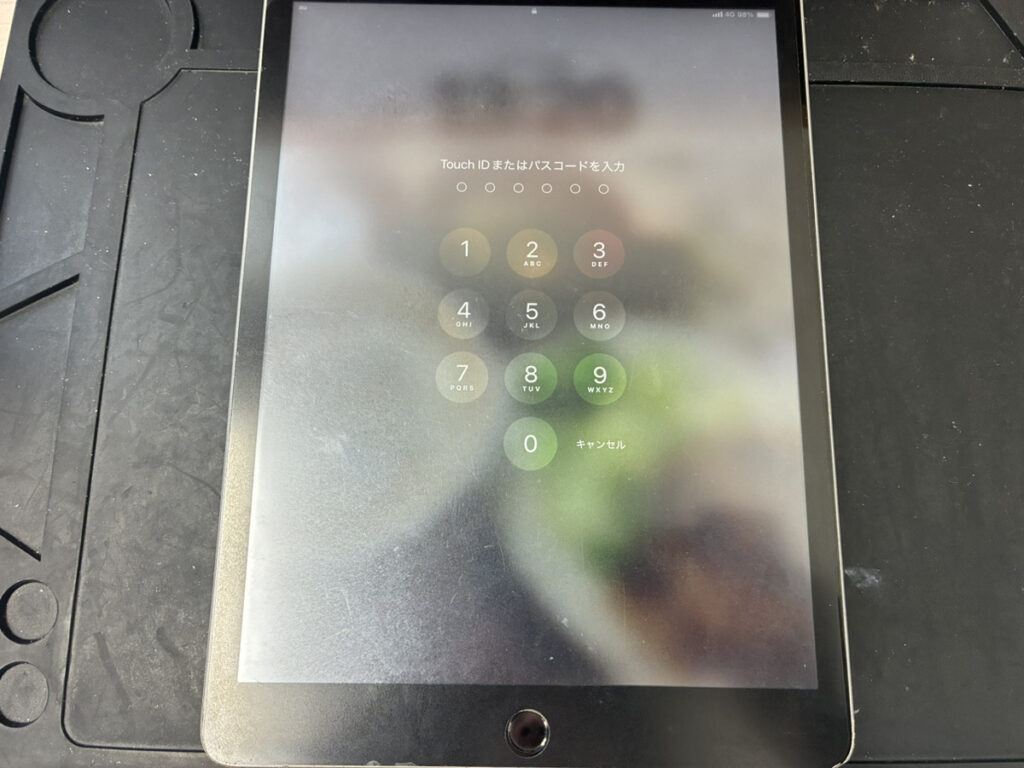 液晶交換後のiPad第9世代