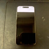 画面が黒くなったiPhone15ProMax