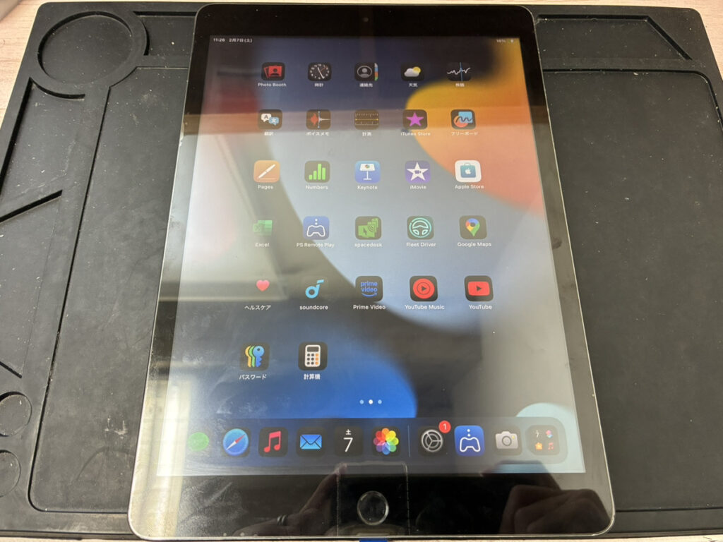 画面交換後のiPad第9世代
