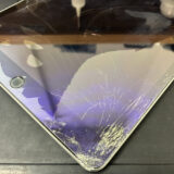 画面が割れているiPad第9世代