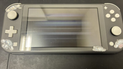 データは無事！？液晶が映らなくなったNintendo Switch Liteの修理依頼
