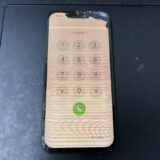 画面が壊れているiPhone15Plus