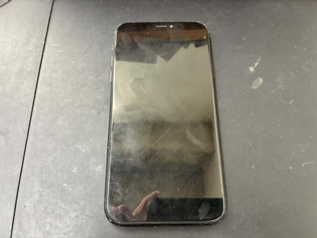 水没で壊れたiPhoneXR