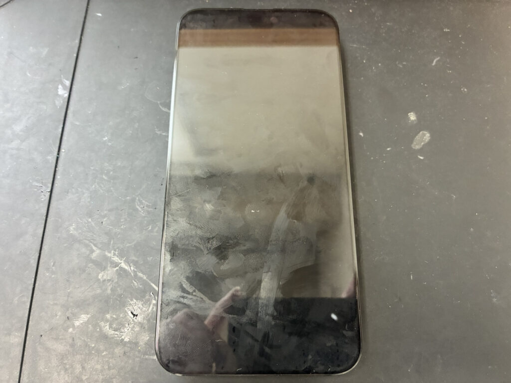 水没で壊れたiPhone15ProMax