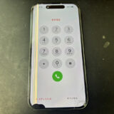 画面が壊れているiPhone14Pro